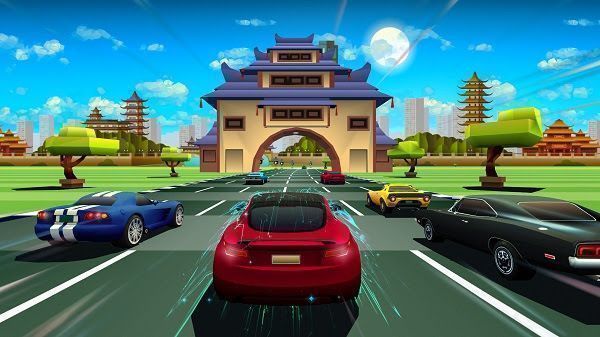 La Versión Móvil de Horizon Chase Recibe Hoje el Nuevo DLC China Spirit